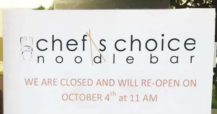 Restaurant Posts A Sign Explaining Why They Had To Close, And Now Everyone Wants To Eat There