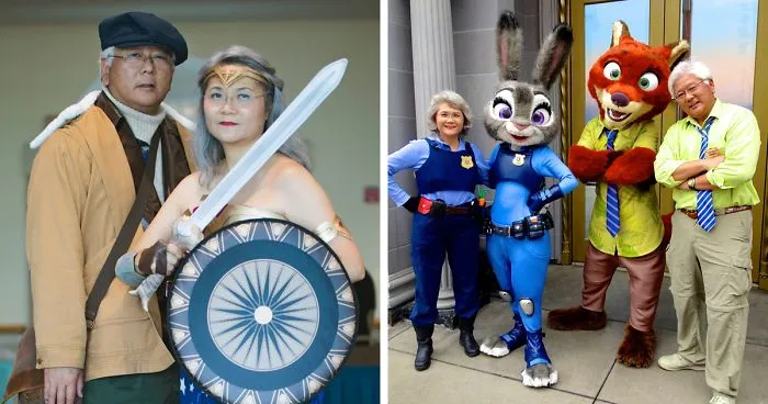 Retired Couple Win Internet's Hearts With Their Epic Cosplay Skills