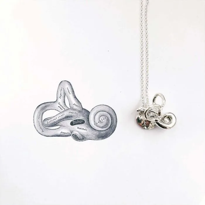 The Internal Ear Necklace