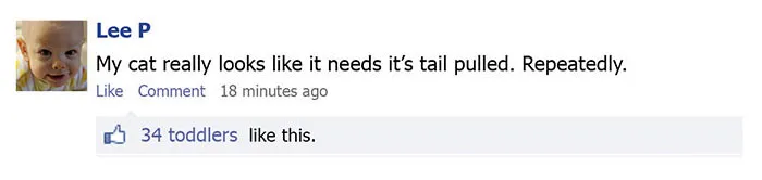 This Is What Would Happen If Toddlers Could Post On Facebook