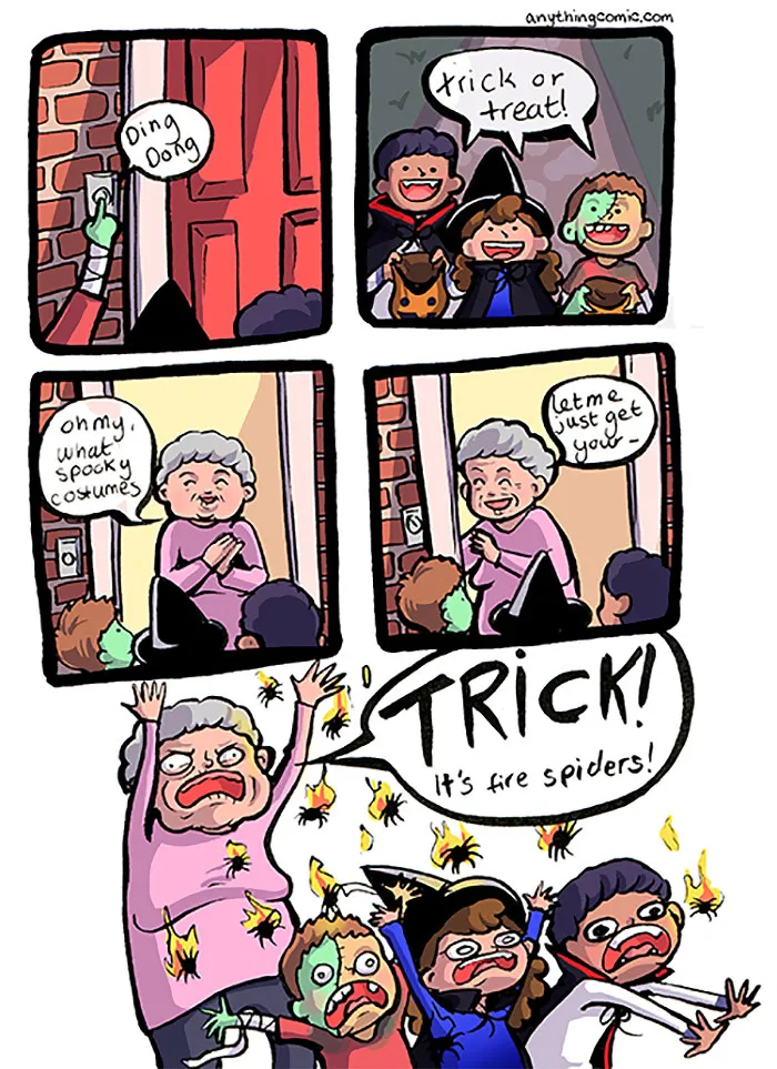 50 Funny Halloween Comics To Celebrate This Day With Laughter
