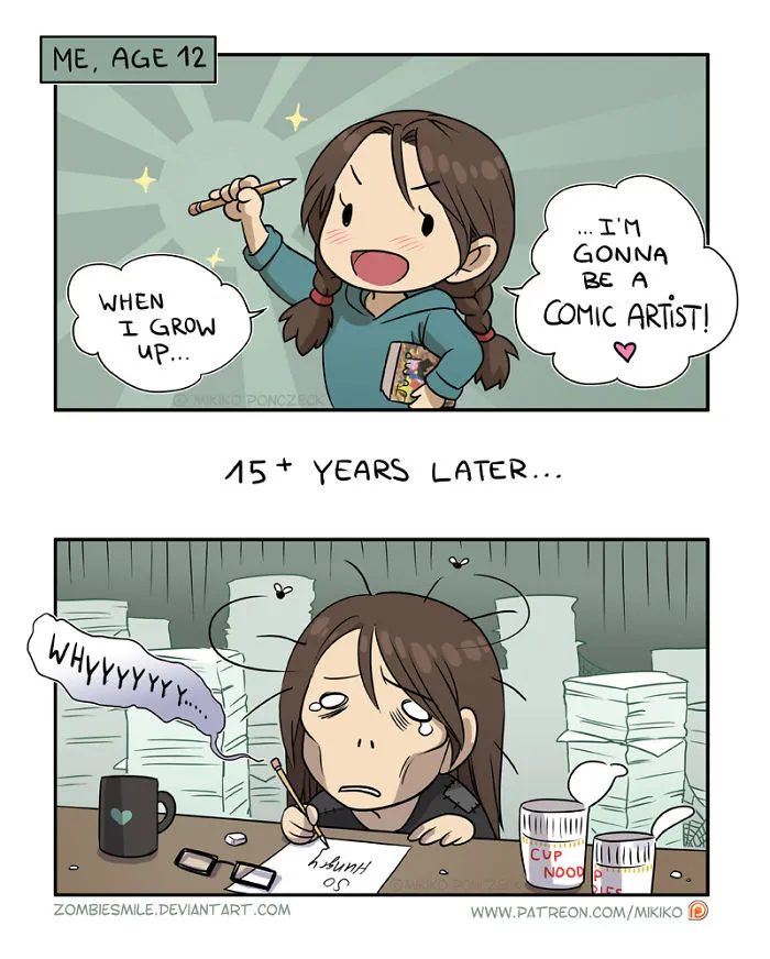 Artist Illustrates Everyday Life With Her Boyfriend And Cat In 56 Adorable Illustrations