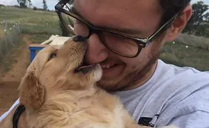 50 Times People Met Their Dogs For The First Time, And The Looks On Their Faces Will Make Your Day