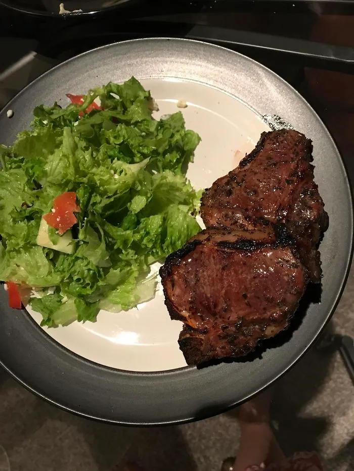 My Husband Made My Favorite Thing For Dinner (Lamb Chops) To Congratulate Me On Landing My First Job In 20 Years!
