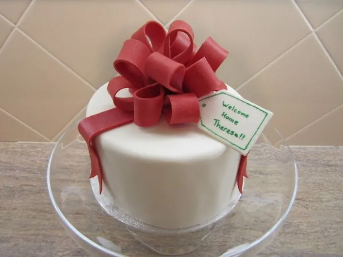 This Is What I Was Waiting For Me When I Got Home Yesterday From A Month Away In Nunavut. My Husband Taught Himself To Work With Fondant And Made It!