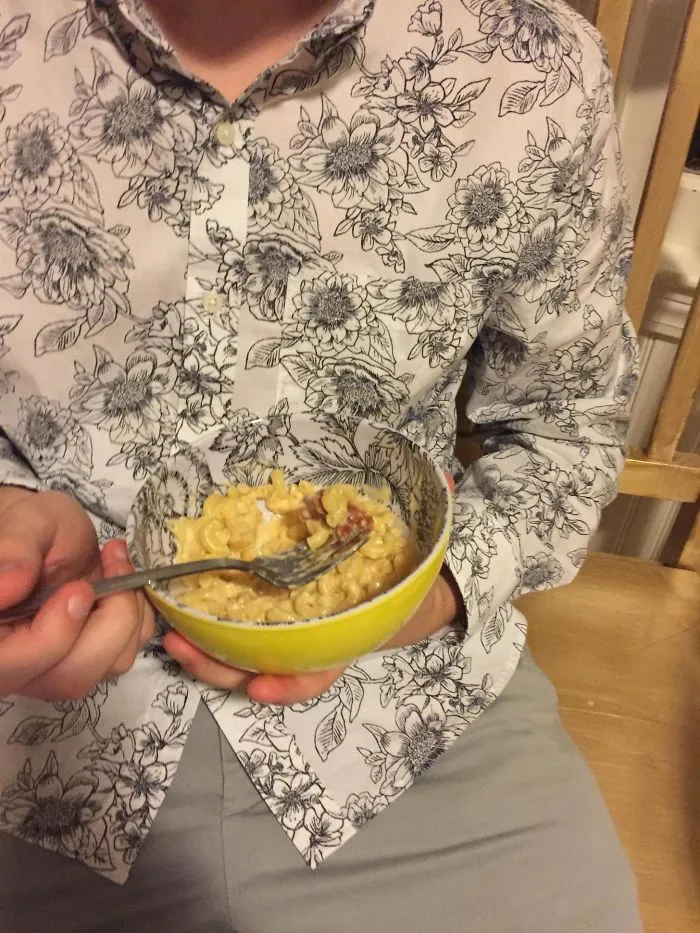 My Shirt Matched My Pasta Bowl Last Night