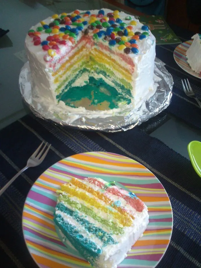 My Boyfriend Made Me A Cake For My Birthday. It Was His First Attempt At Baking