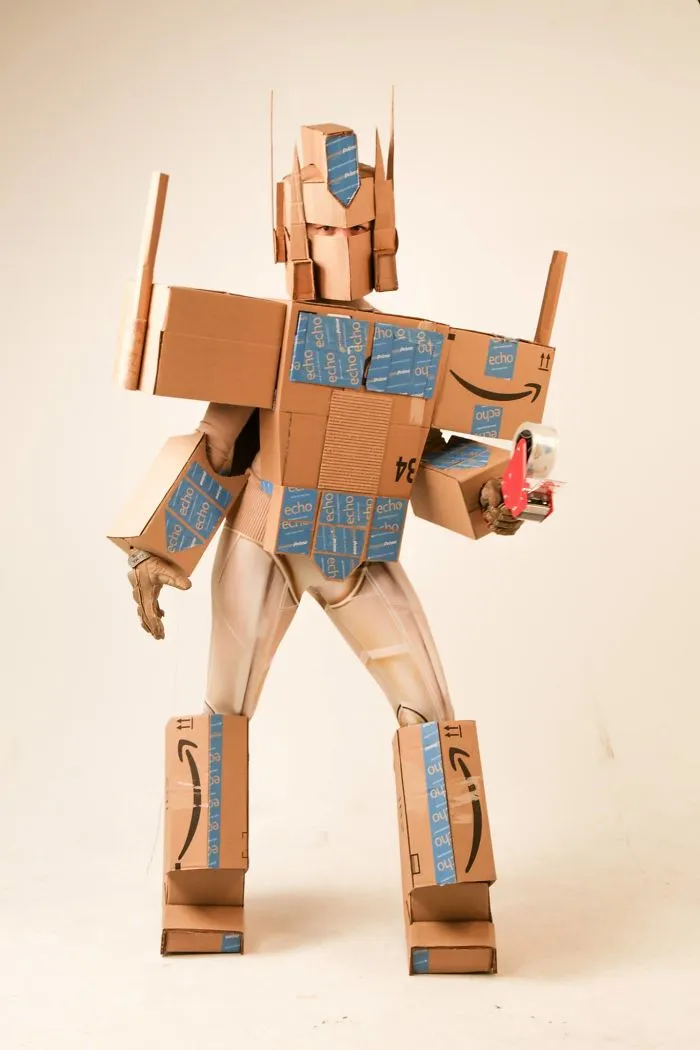I Dressed As Amazon Prime And Won My Office Halloween Costume Contest!