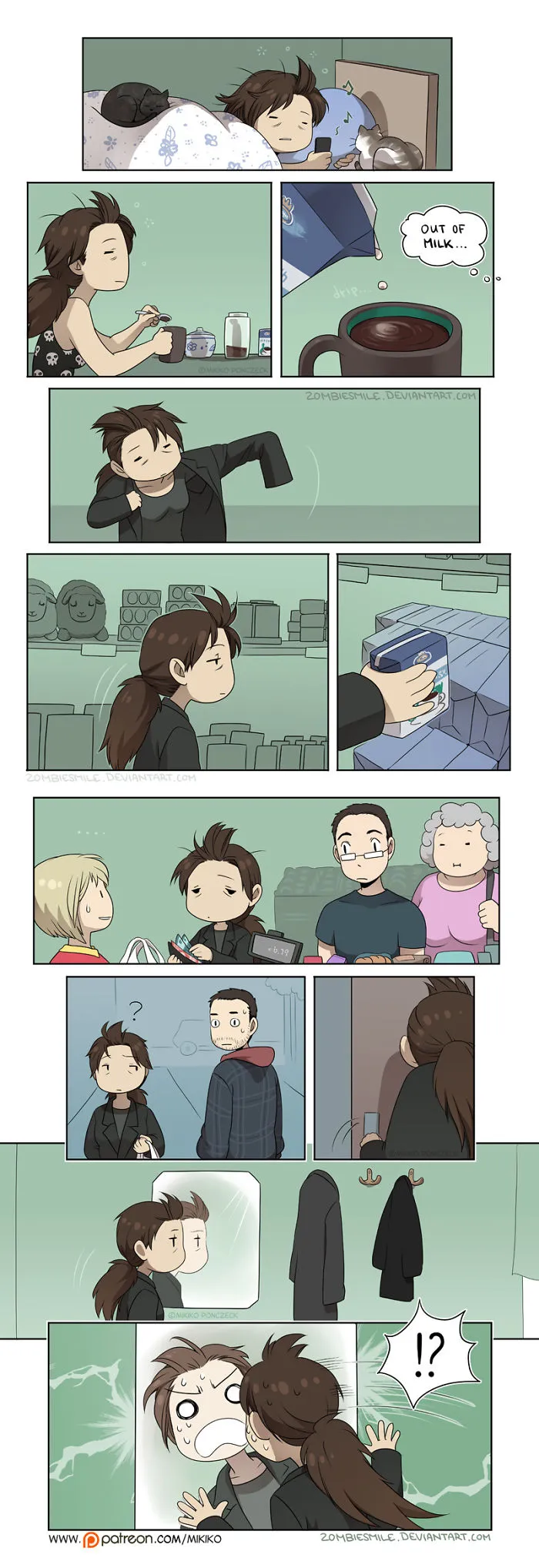 Artist Illustrates Everyday Life With Her Boyfriend And Cat In 54 Adorable Illustrations