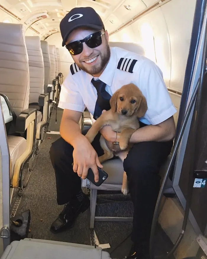 En Mi Vuelo De Hoy Tuve Al Pasajero Más Adorable