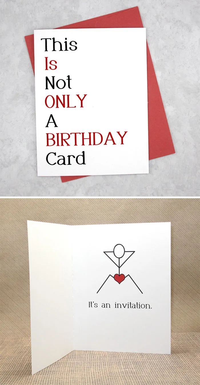86 Hilarious Greeting Cards That Will Surprise You When You Open Them