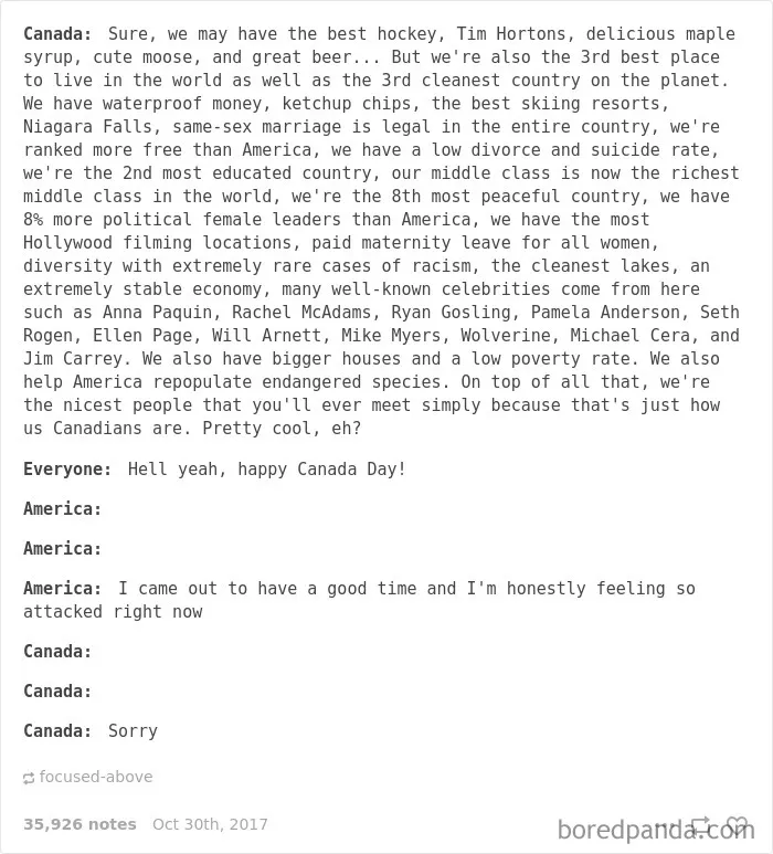 25 Times Canada Roasted America So Well You Can't Even Be Mad