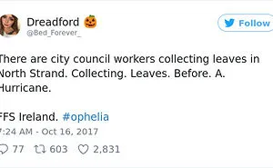 114 Hilarious Reactions To Hurricane Ophelia By Irish People That Prove They're The Craziest Country Ever