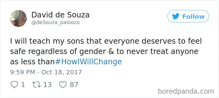 Men Respond To #MeToo With #HowIWillChange, And Every Woman Should See It