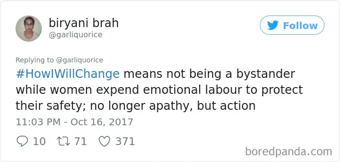 Men Respond To #MeToo With #HowIWillChange, And Every Woman Should See It