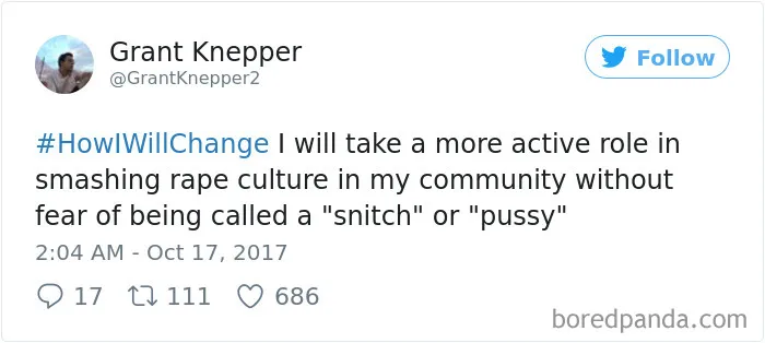 Men Respond To #MeToo With #HowIWillChange, And Every Woman Should See It