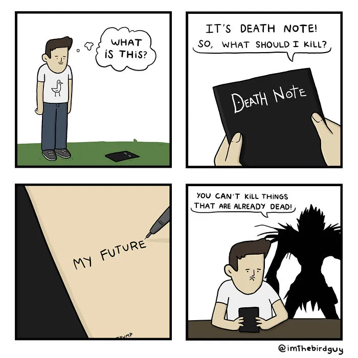 I Illustrated What Would Happen If Movies/ Tv Shows Were Made Nowadays Or In Real Life