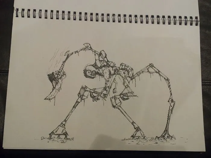 The Living Zombie Robot