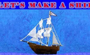 I Made A Vintage Sail-Ship Using Popsicle Sticks!