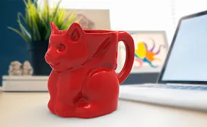Bat Cat Mug - Just Perfect For Halloween