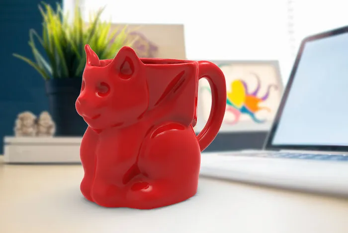 Bat Cat Mug - Just Perfect For Halloween