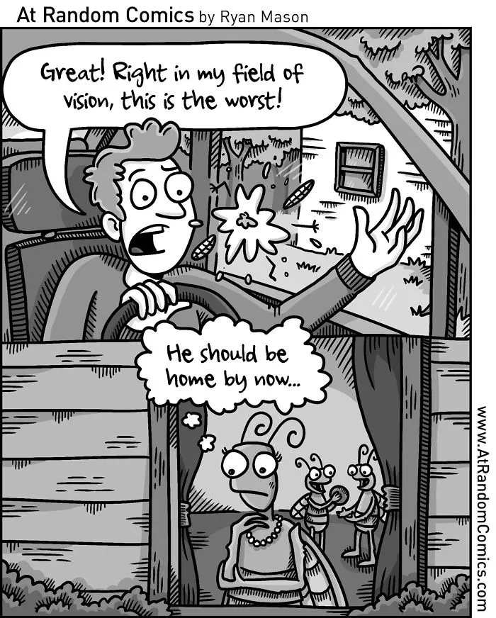 40 Hilarious Comics From An Aspiring Cartoonist