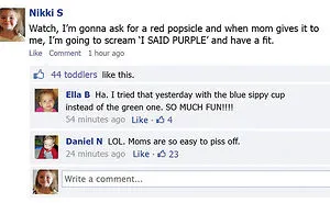 This Is What Would Happen If Toddlers Could Post On Facebook