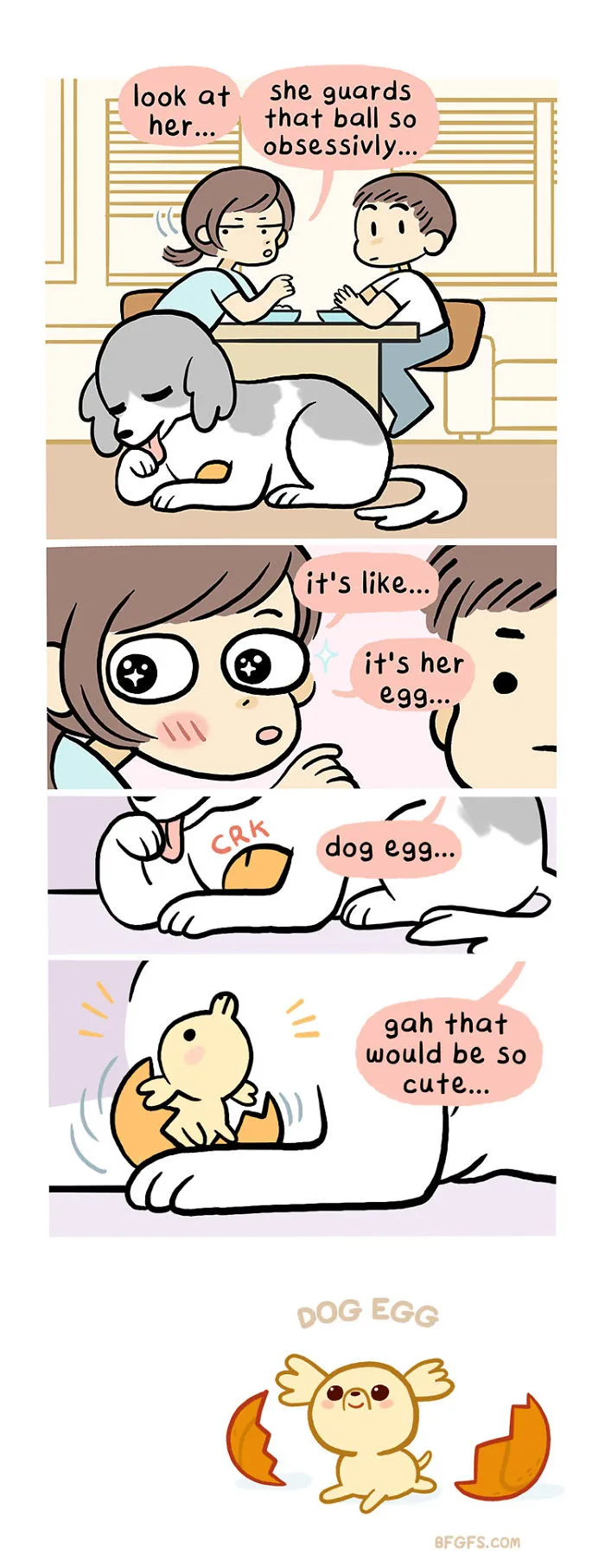 Girlfriend Illustrates Everyday Life With Her Boyfriend And A Puppy In 20 Adorable Comics