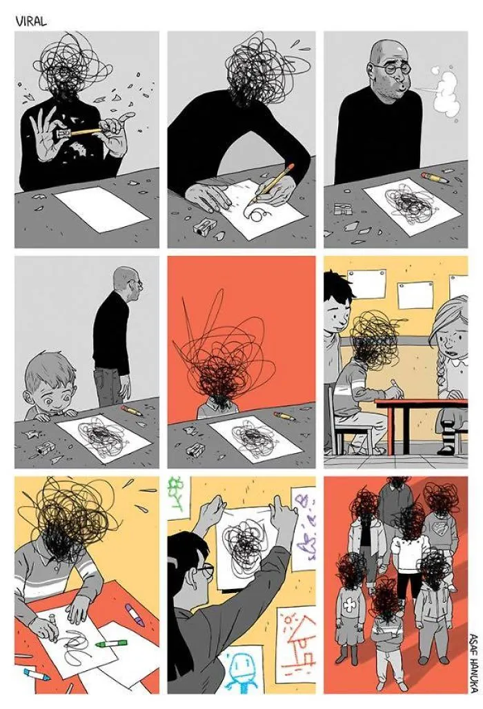 64 Satirical Illustrations By The Realist That Will Make You Think