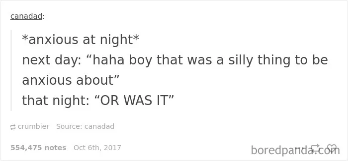 119 Pics About Anxiety That Will Make You Laugh, Then Cry