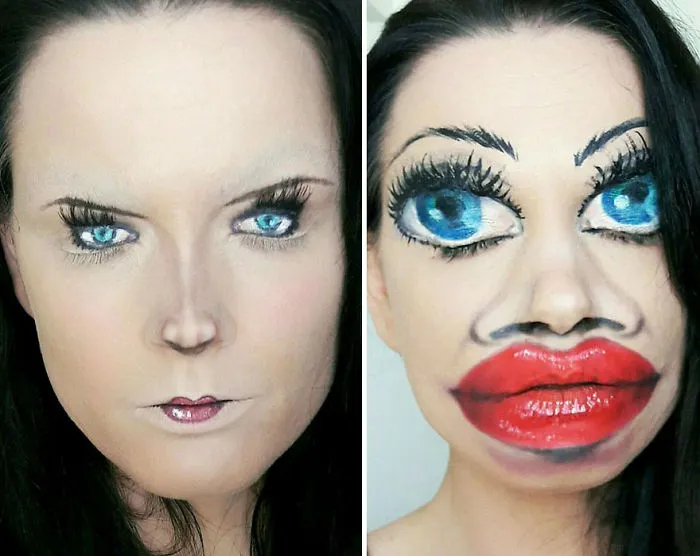 Makeup Artist Turns Herself Into Monsters From Your Most Terrifying Nightmares