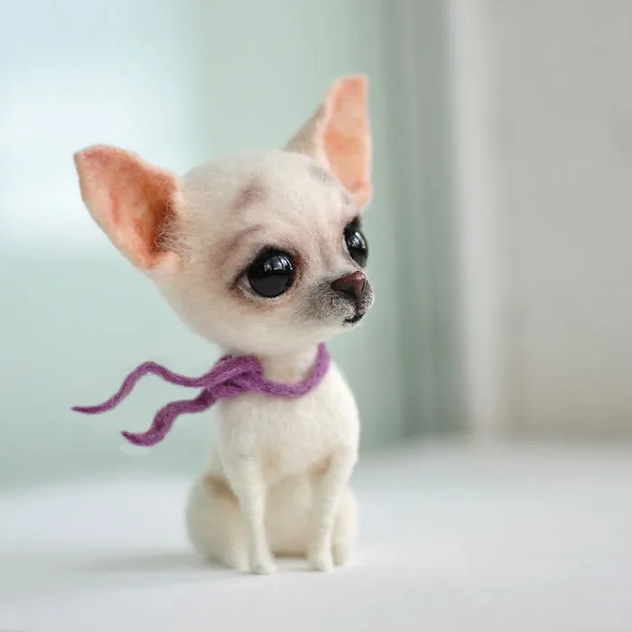 Russian Artists Create Adorable Felted Dogs That Have Their Own Characters