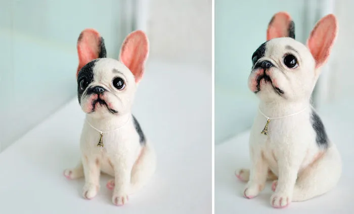 Russian Artists Create Adorable Felted Dogs That Have Their Own Characters