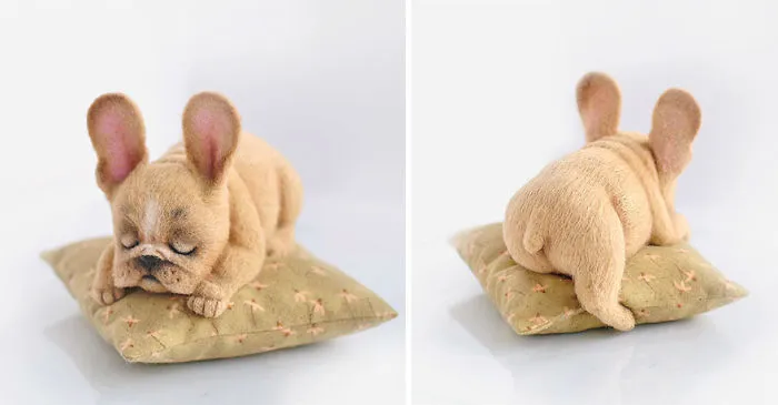 Russian Artists Create Adorable Felted Dogs That Have Their Own Characters