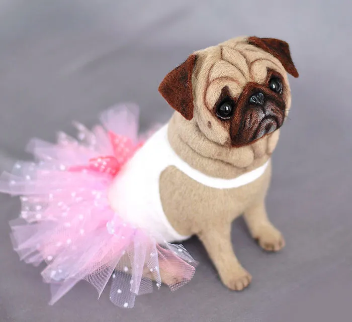 Russian Artists Create Adorable Felted Dogs That Have Their Own Characters