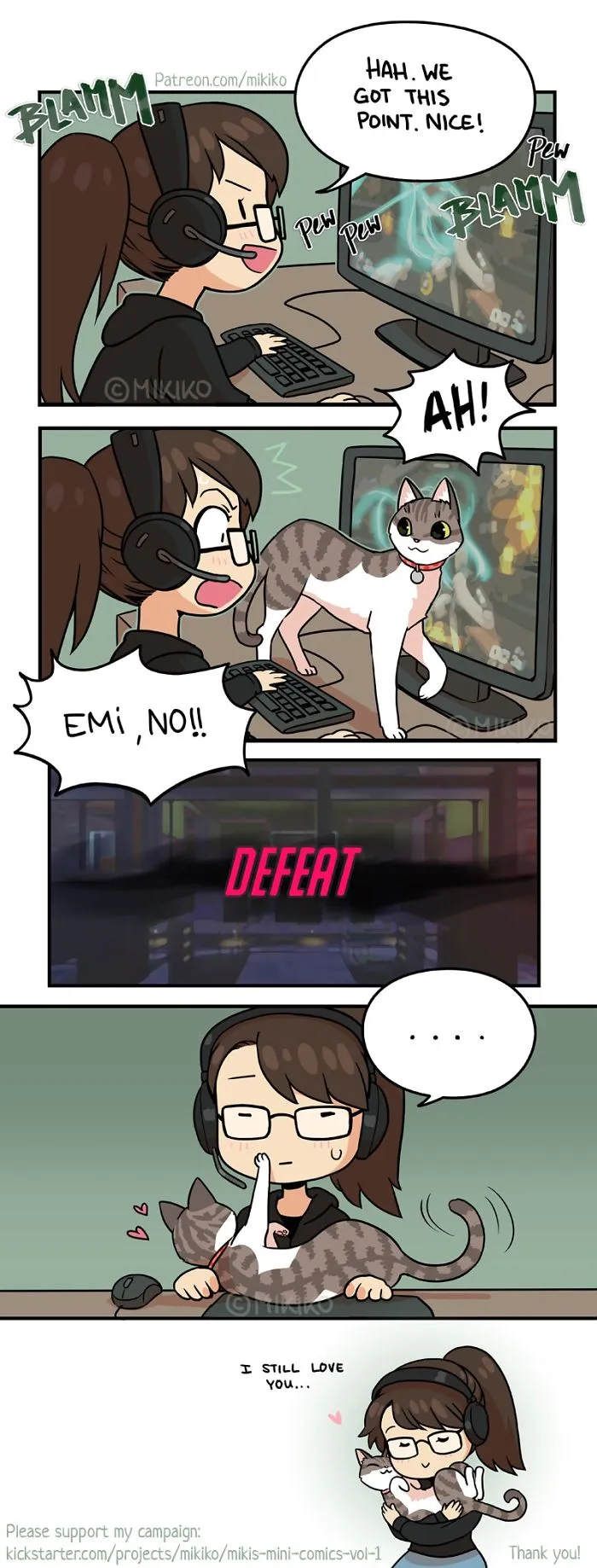 Artist Illustrates Everyday Life With Her Boyfriend And Cat In 54 Adorable Illustrations