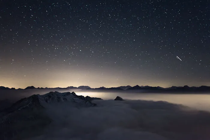 Night Above The Clouds