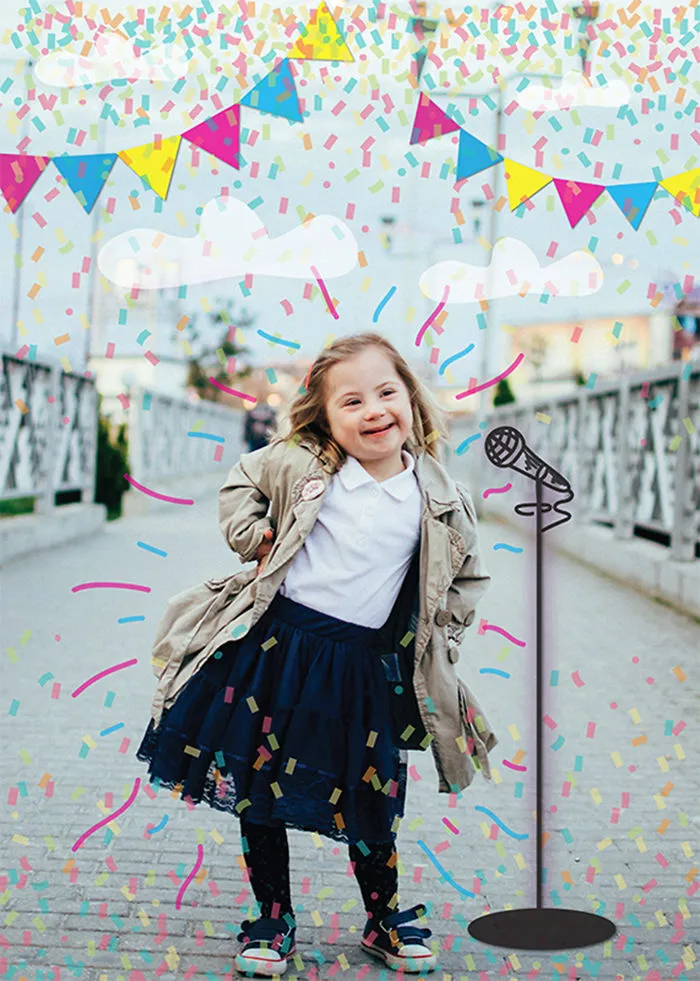 Lisa Is Our Little Princess, Singer, And Model; Down Syndrome