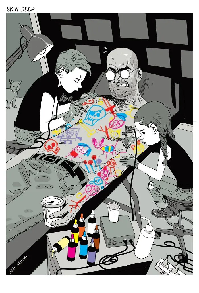 64 Satirical Illustrations By The Realist That Will Make You Think