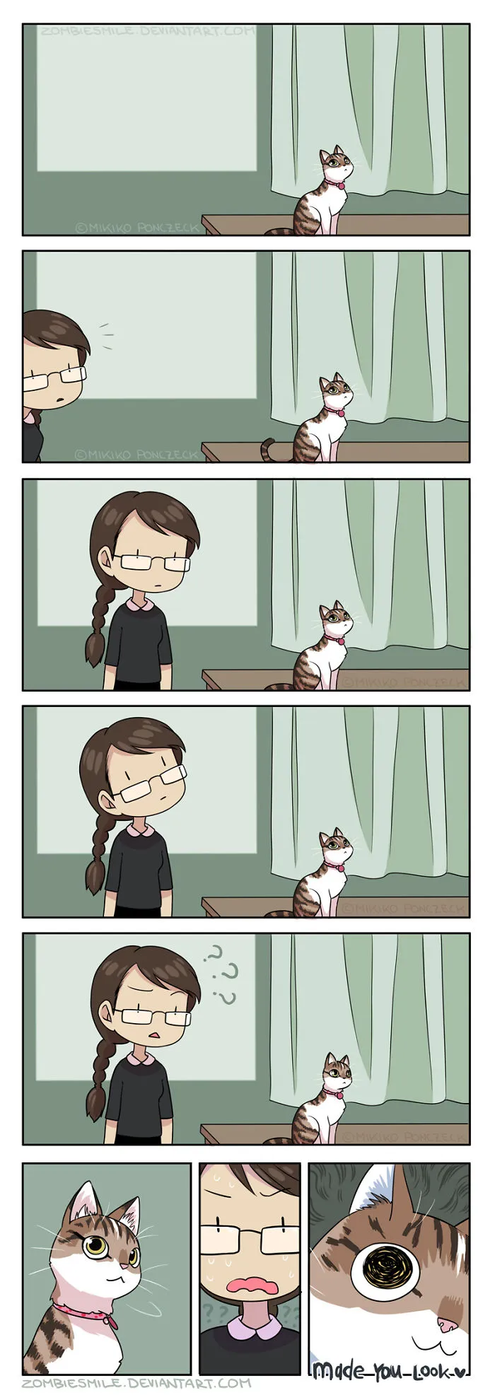 Artist Illustrates Everyday Life With Her Boyfriend And Cat In 54 Adorable Illustrations