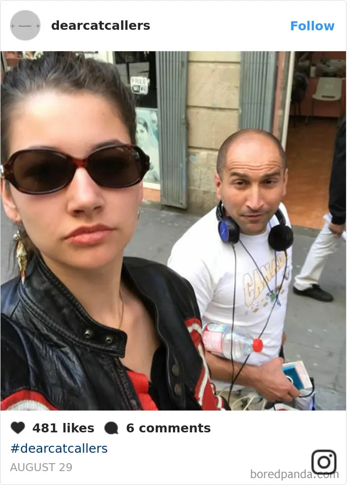 Tired Of Getting Catcalled, This Woman Started Taking Selfies With The Catcallers, And The Results Are Pretty Disturbing