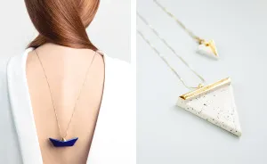 I Made This Minimalist Geometric Ceramic Jewelry