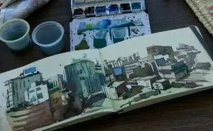 I Toured South Korea With A Tiny Bicycle And A Tiny Sketchbook