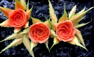 I’ve Transformed A Paw Paw Into Flowers In Only 10 Minutes To Decorate A Special Wedding Cake In Sydney