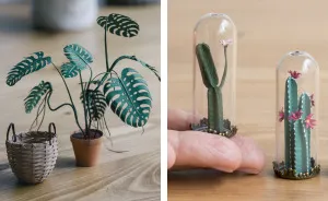 Miniature Paper Plants That Take Me Up To 20 Hours To Create