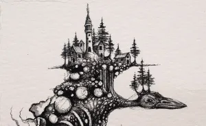 I Make Surreal Nature Inspired Ink Illustrations