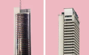 Lithuanian Architectural Photographer Starts Collecting Pictures Of Skyscrapers Looking As Sticks