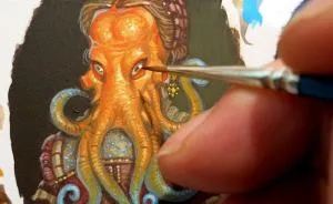 I Paint Tiny Portraits Of Noble Monsters