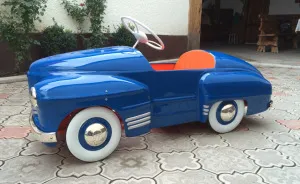 Russian Man Restores Child Pedal Vehicles From USSR-Times, And The Result Looks Amazing