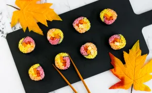 I Gave Sushi A Fall Makeover, And The Results Are Mesmerizing!